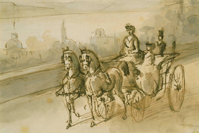 The Team by Constantin Guys